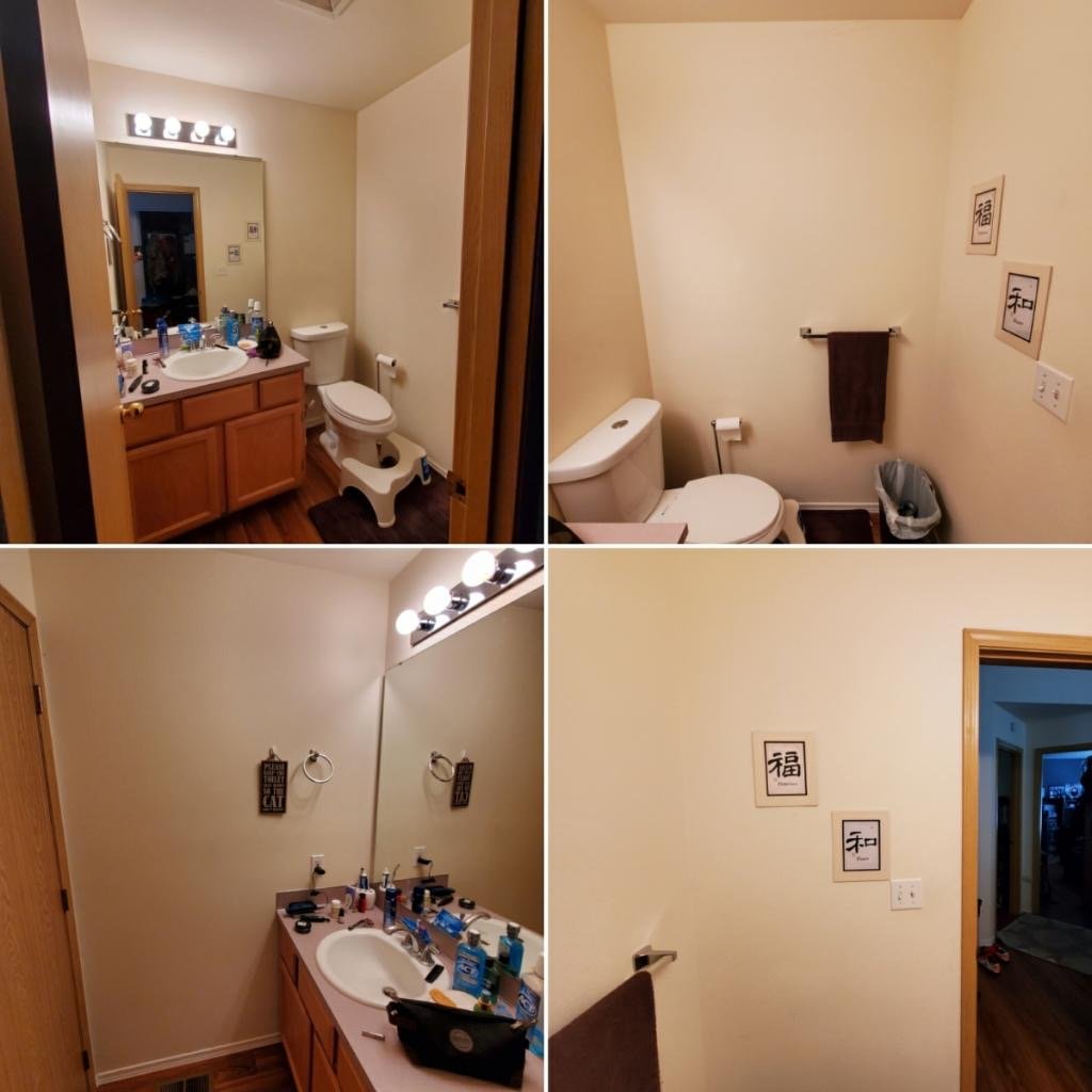 Powder Room Transformation - Before 1