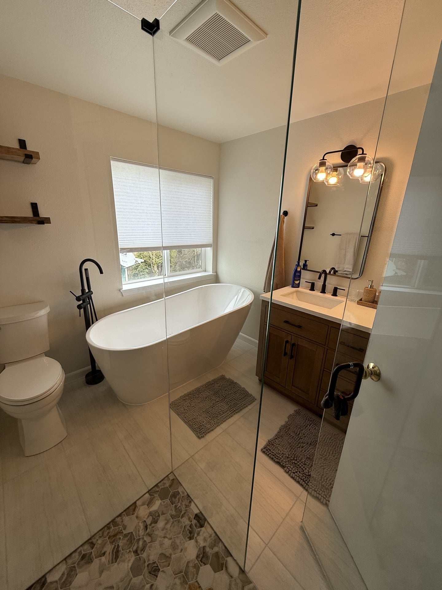 Master Bath with Walk-In Shower & Freestanding Tub - Photo 22