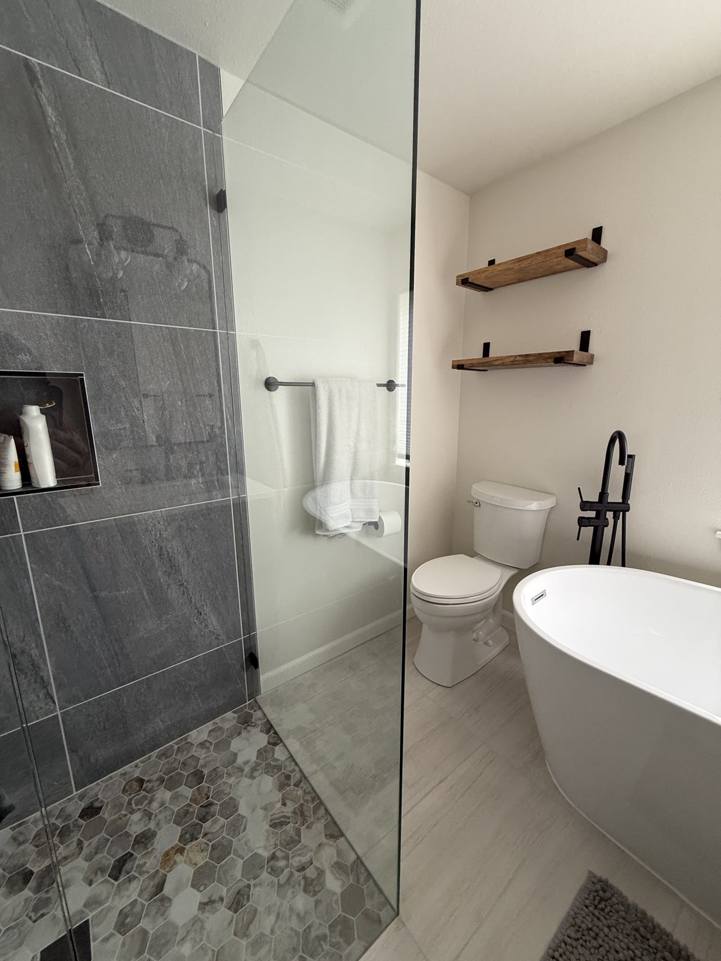 Master Bath with Walk-In Shower & Freestanding Tub - Photo 24