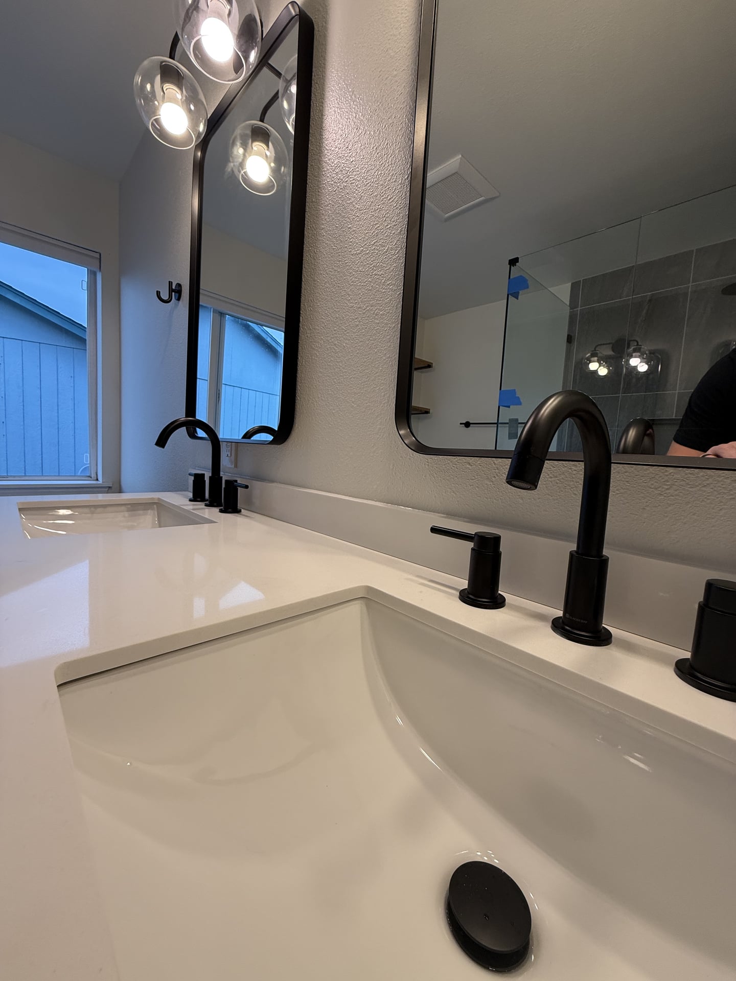 Master Bath with Walk-In Shower & Freestanding Tub - After 3