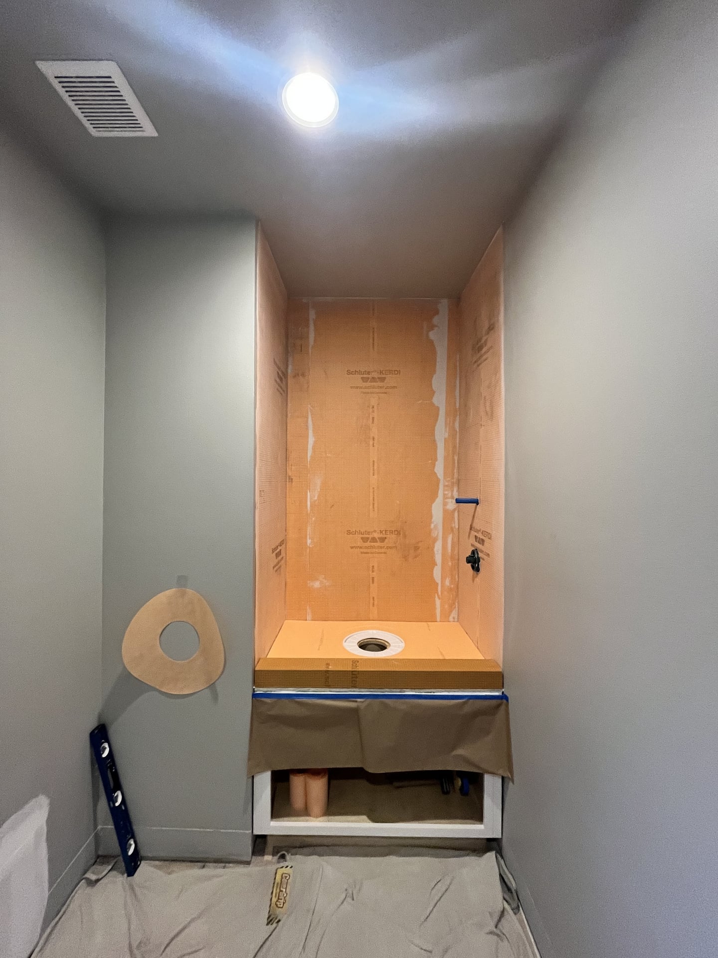 Half Bath to Dog Wash Station Conversion - Before 3