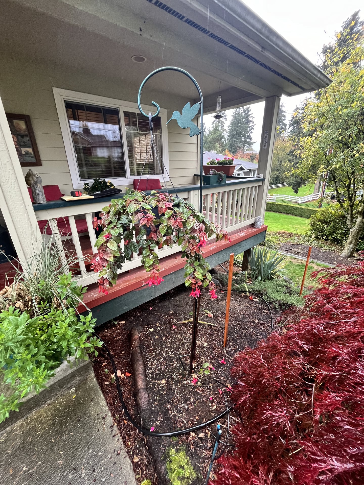 Front Porch Cedar Deck Build - Before 1