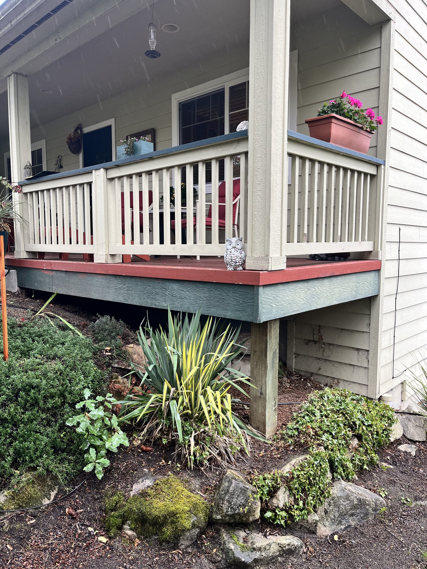 Front Porch Cedar Deck Build - Before 4