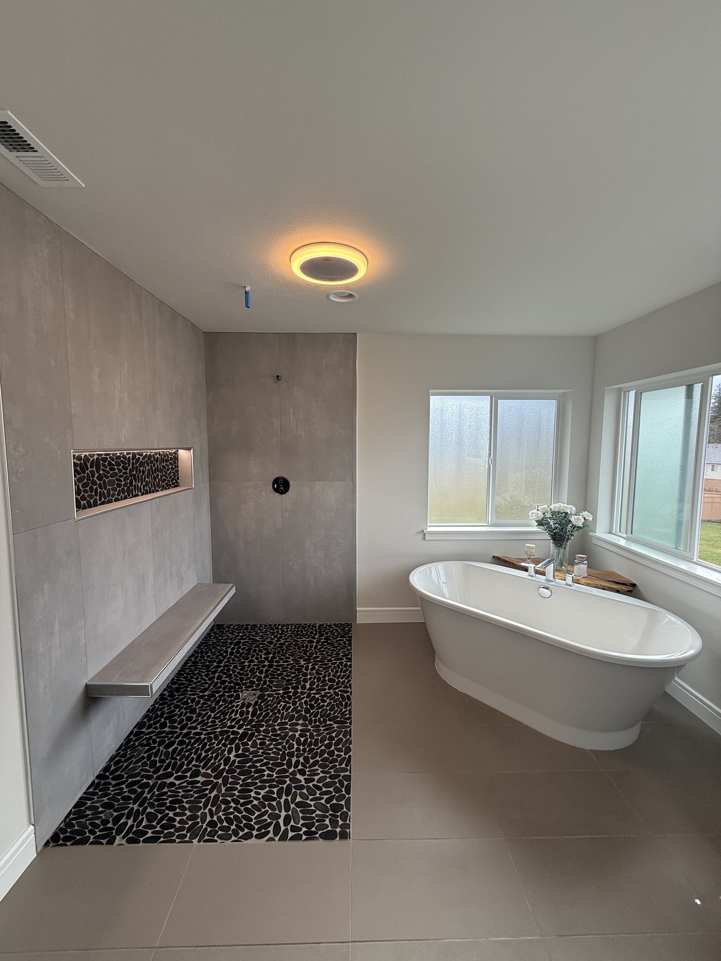 Pebble Stone Master Bath - Photo 12