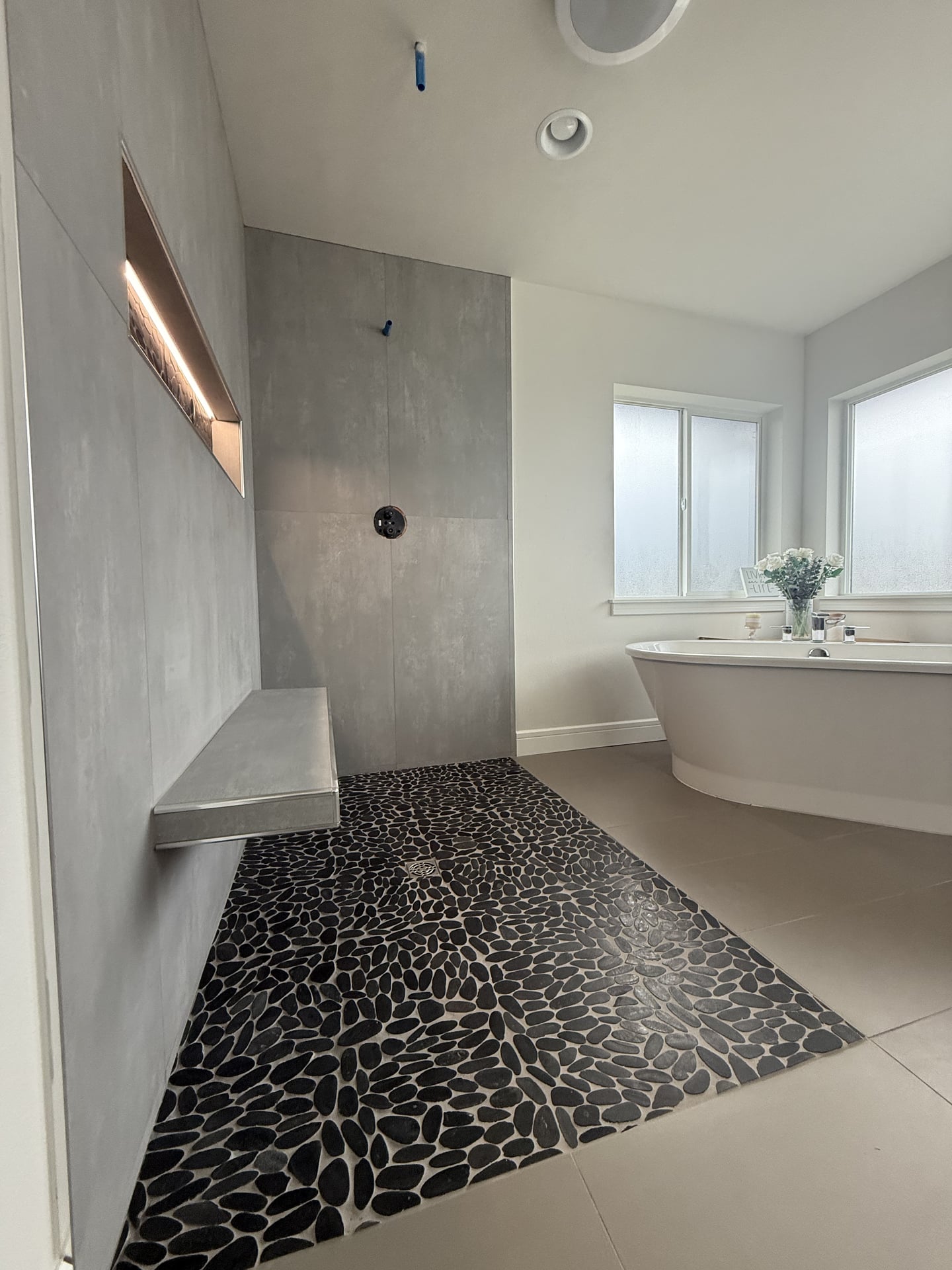 Pebble Stone Master Bath - Photo 13