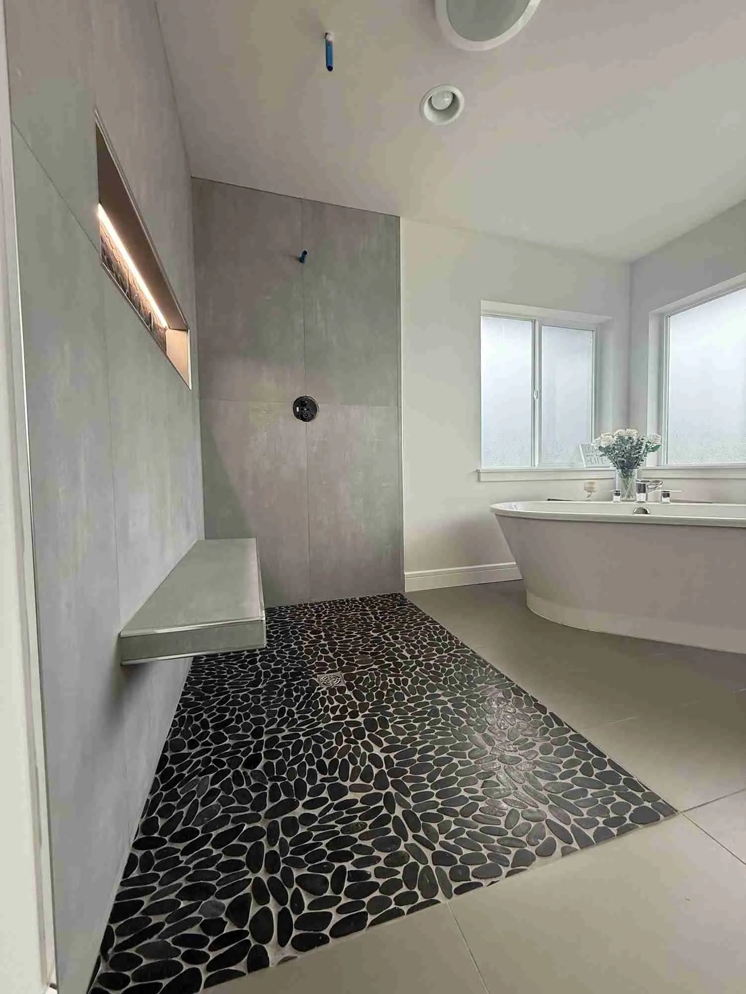 Pebble Stone Master Bath - Photo 16