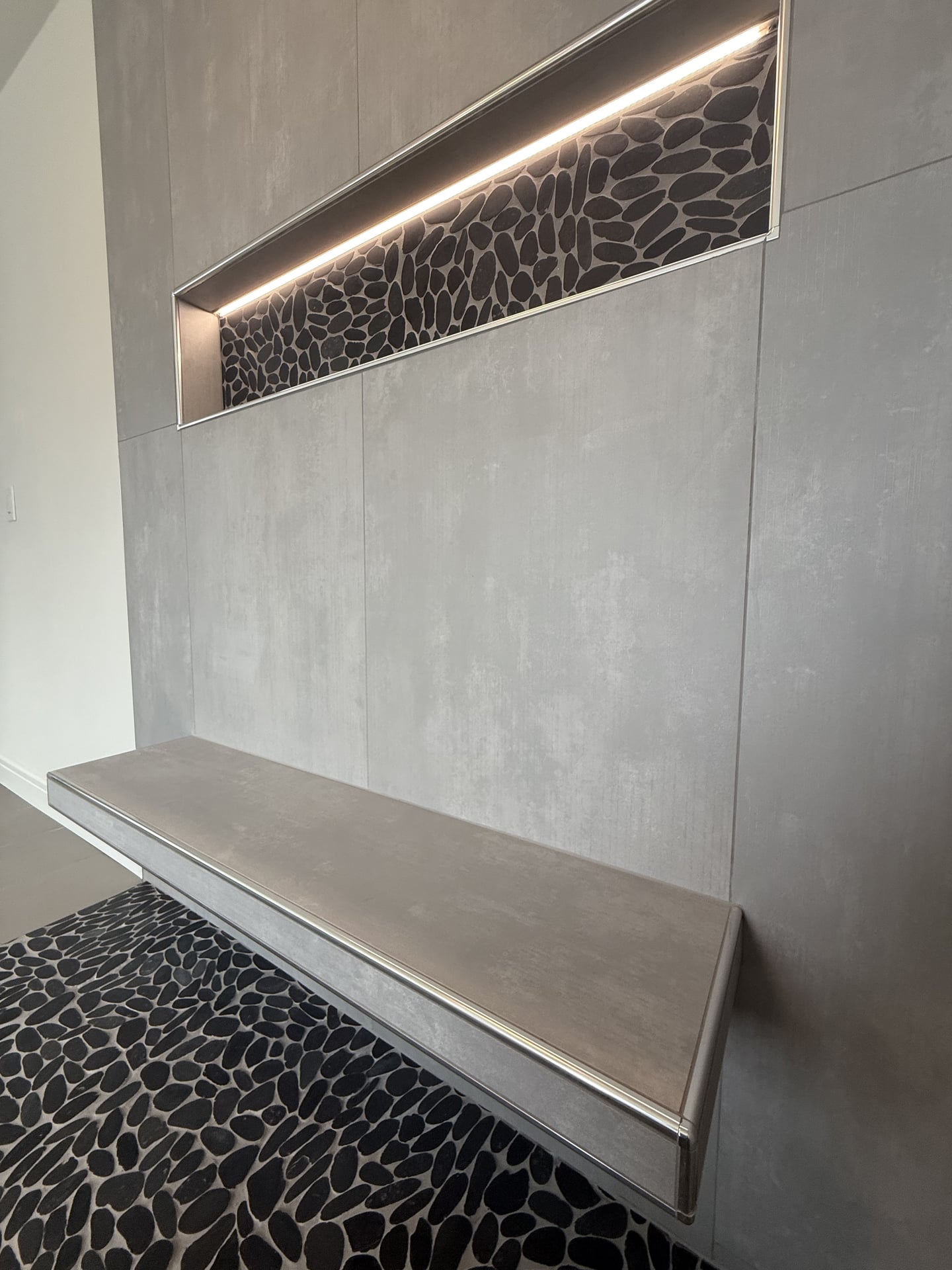 Pebble Stone Master Bath - After 8