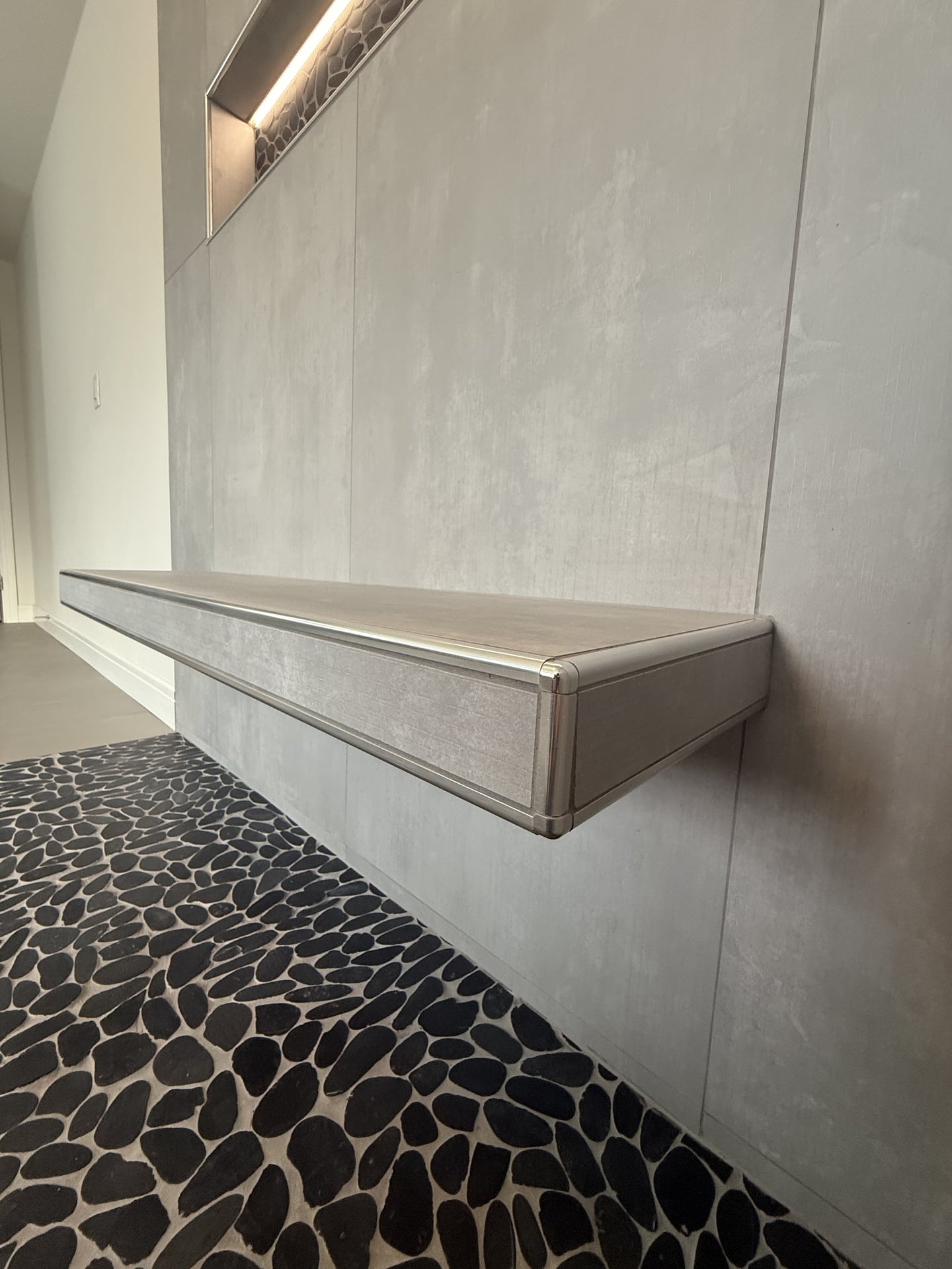 Pebble Stone Master Bath - After 9