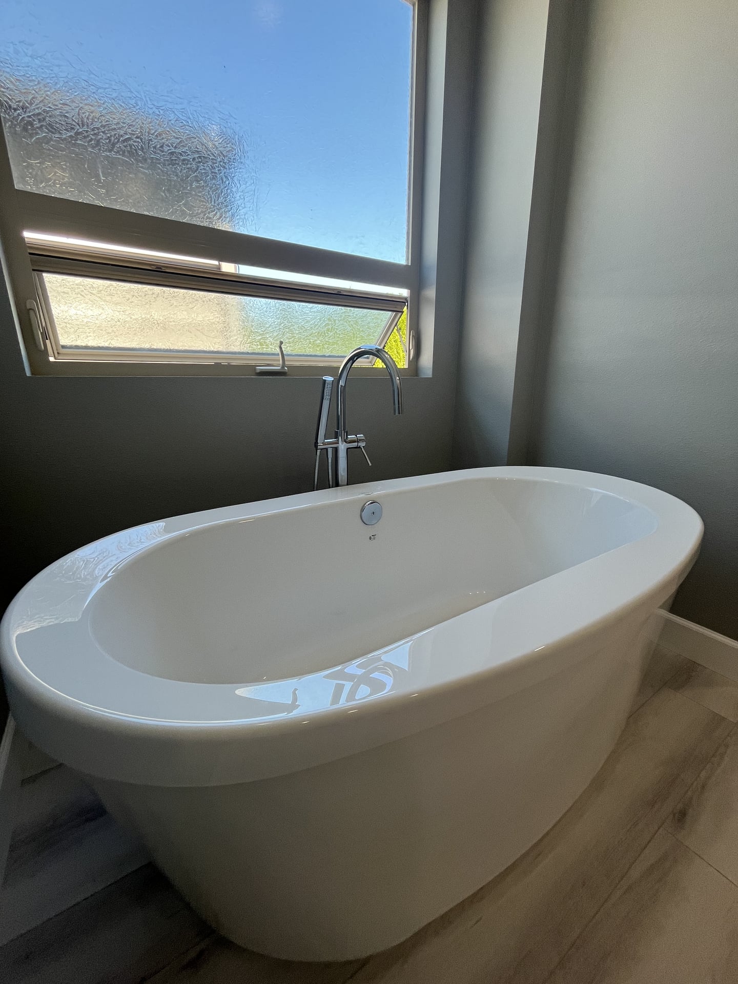 Marble Hex Niche Walk-In Shower - After 6