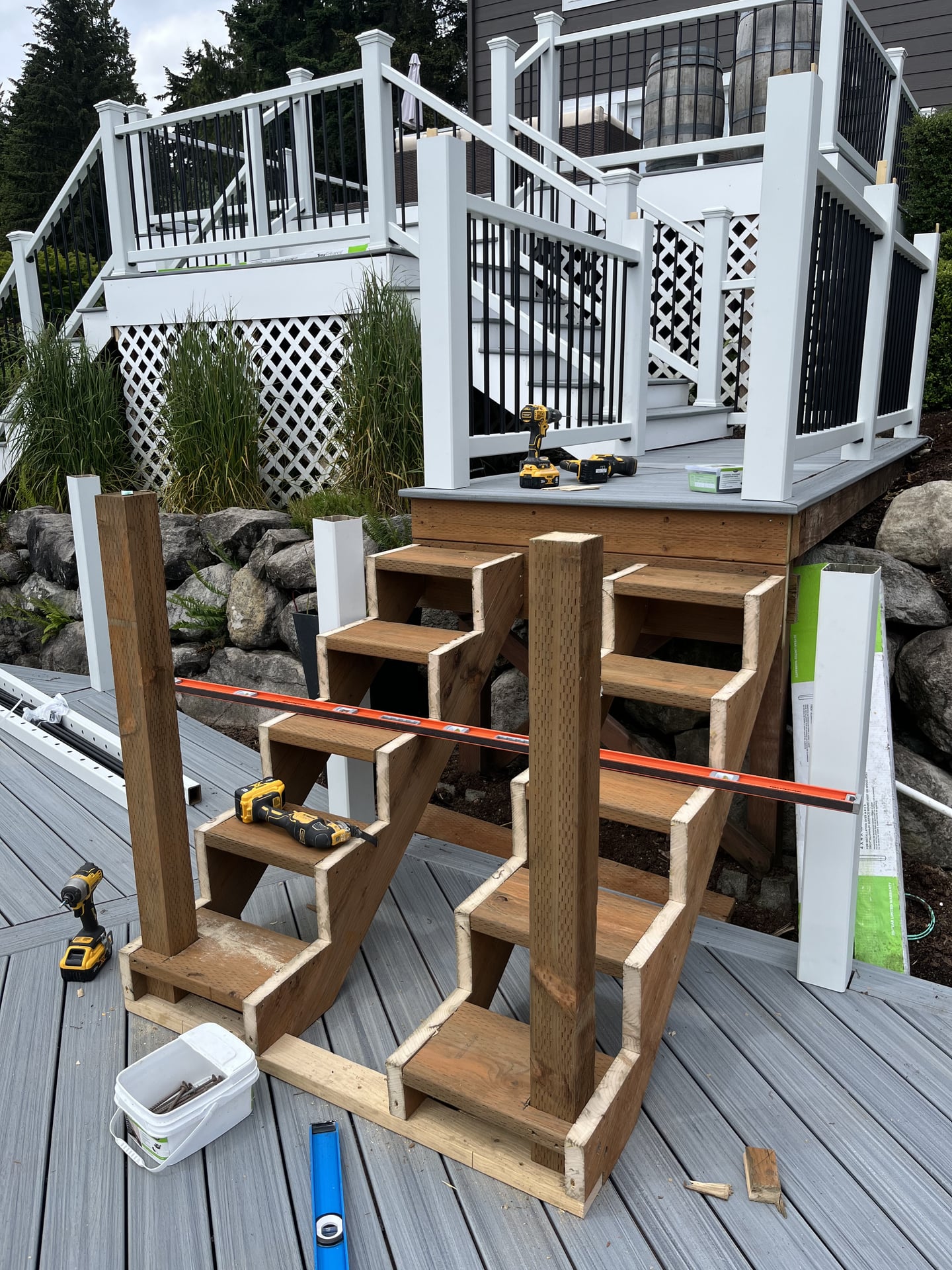 Trex Composite Deck Build - Before 3