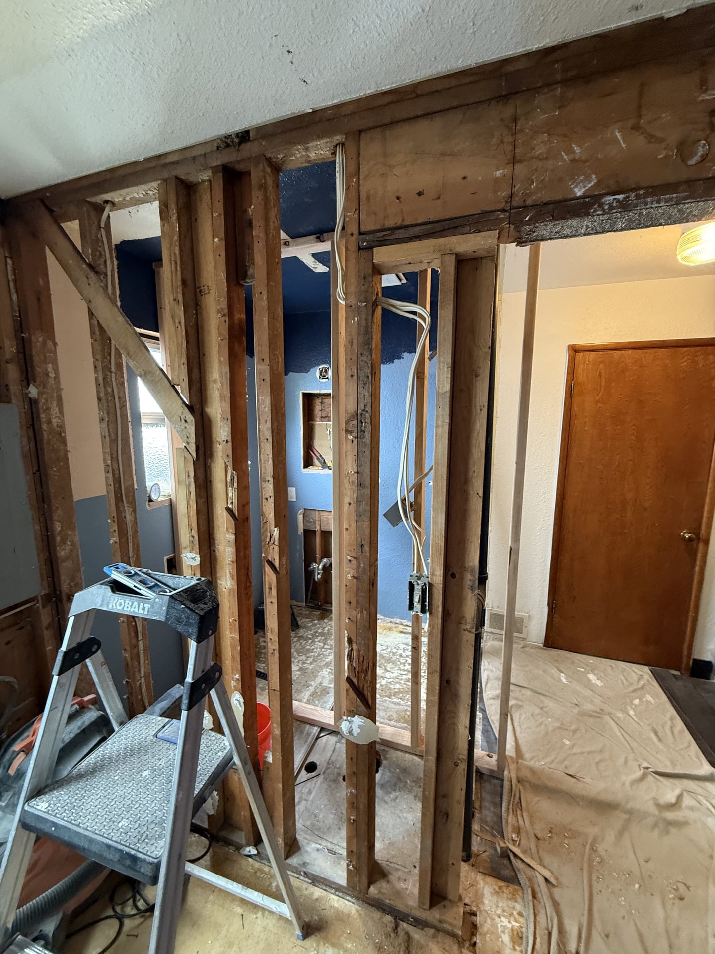 Bathroom & Laundry Room Conversion - Before 6