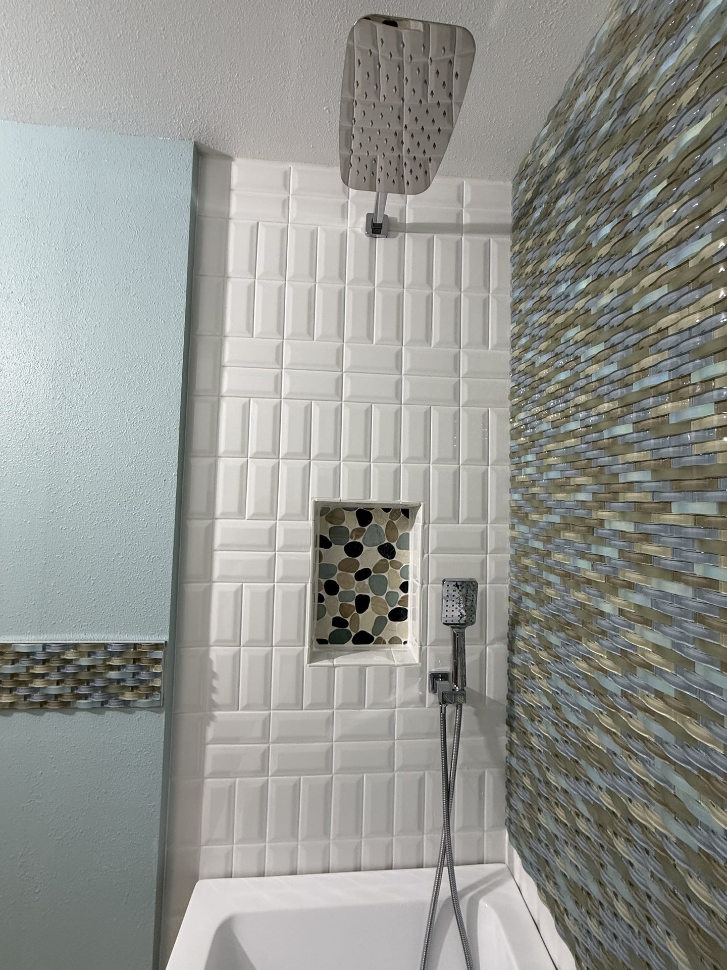 Glass Mosaic Tub Surround - After 6