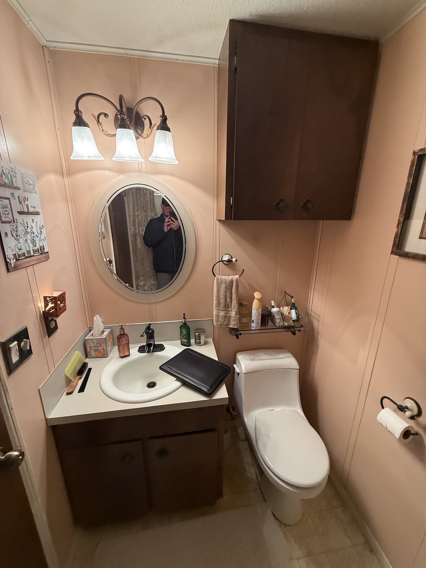 Glass Mosaic Tub Surround - Before 2