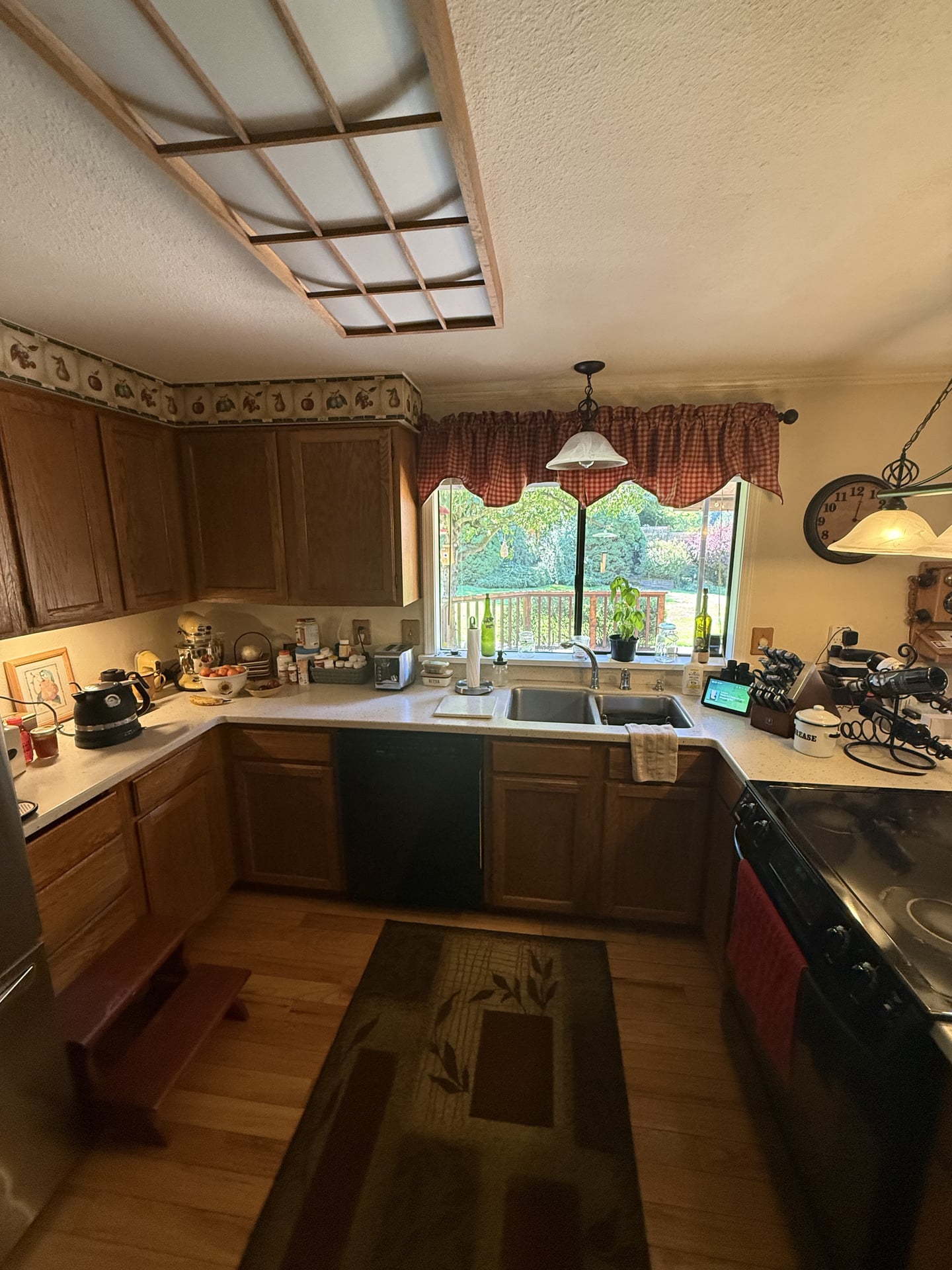 Farmhouse Kitchen with Butcher Block - Before 5