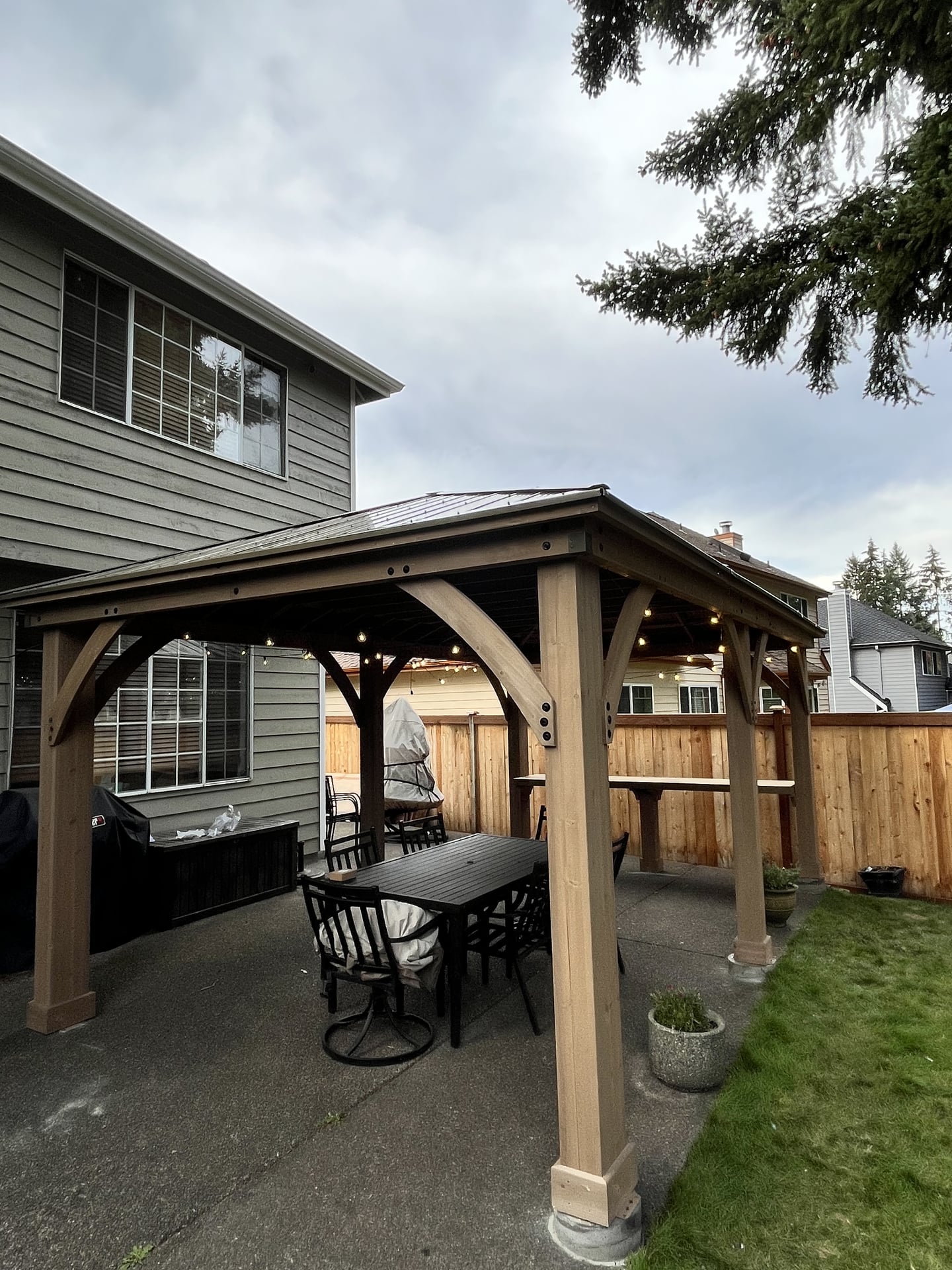 Backyard Pavilion Build - Photo 4