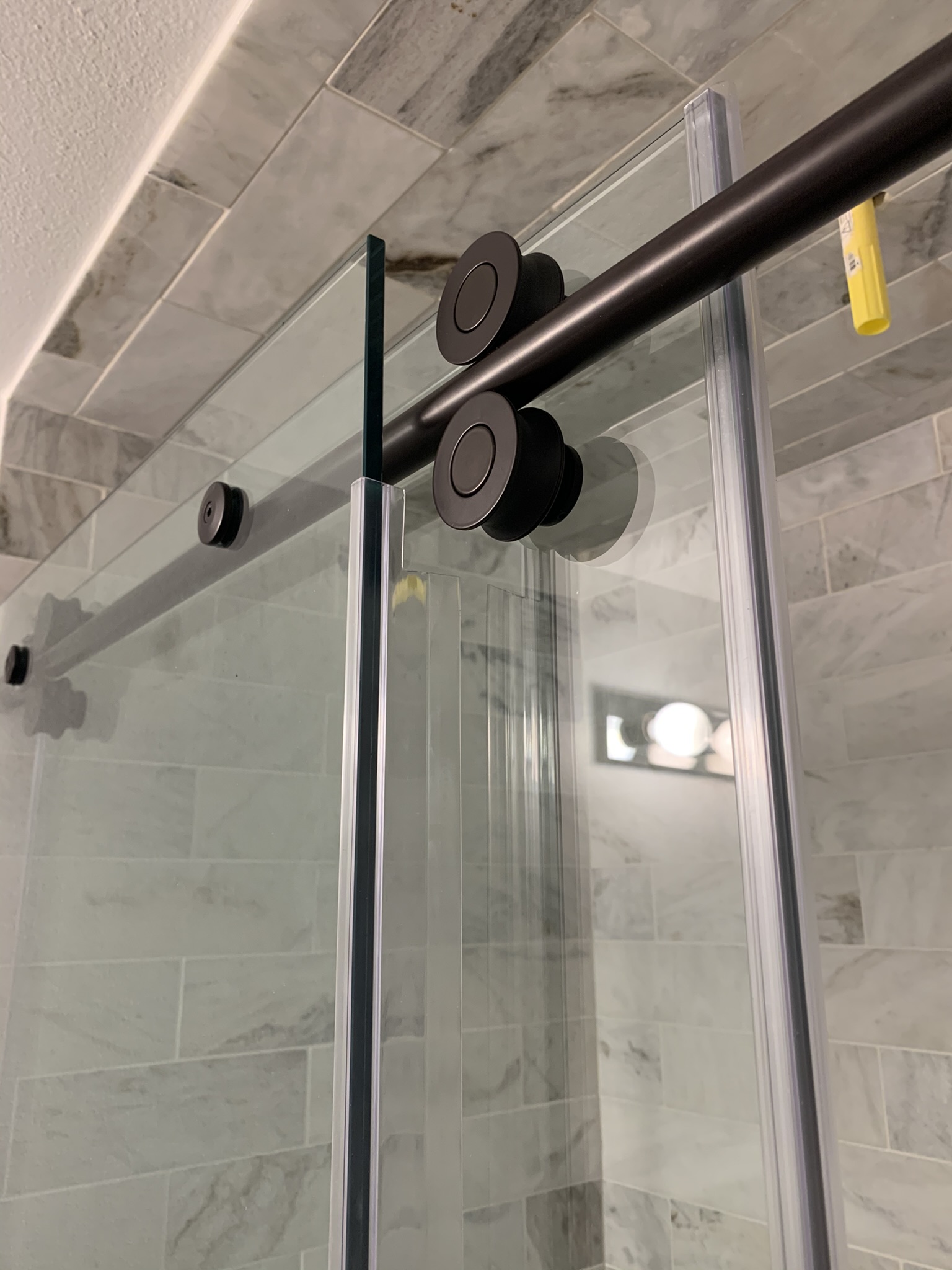 Marble Tile Walk-In Shower - Photo 8