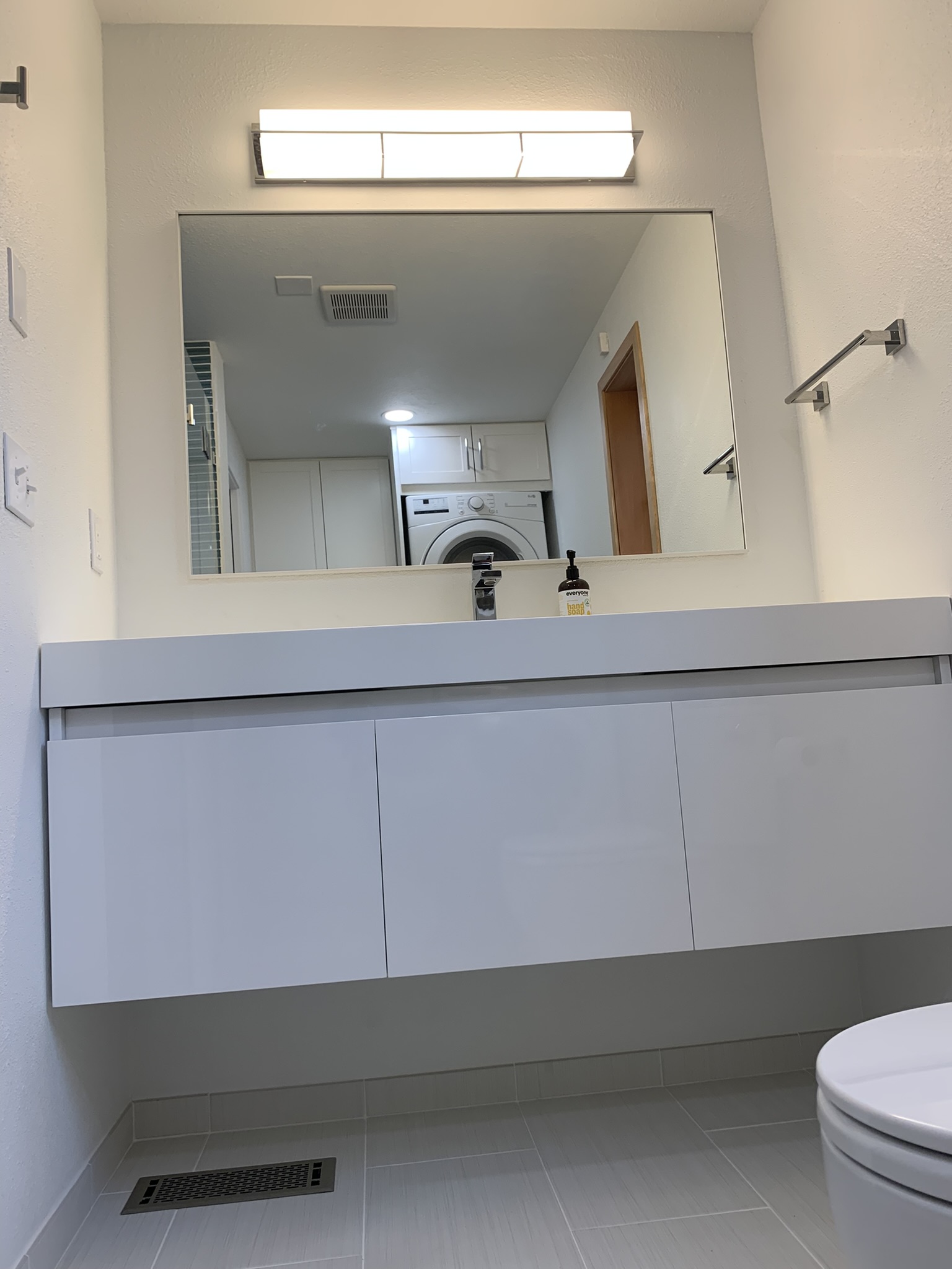 Modern Green Tile Shower - Photo 9