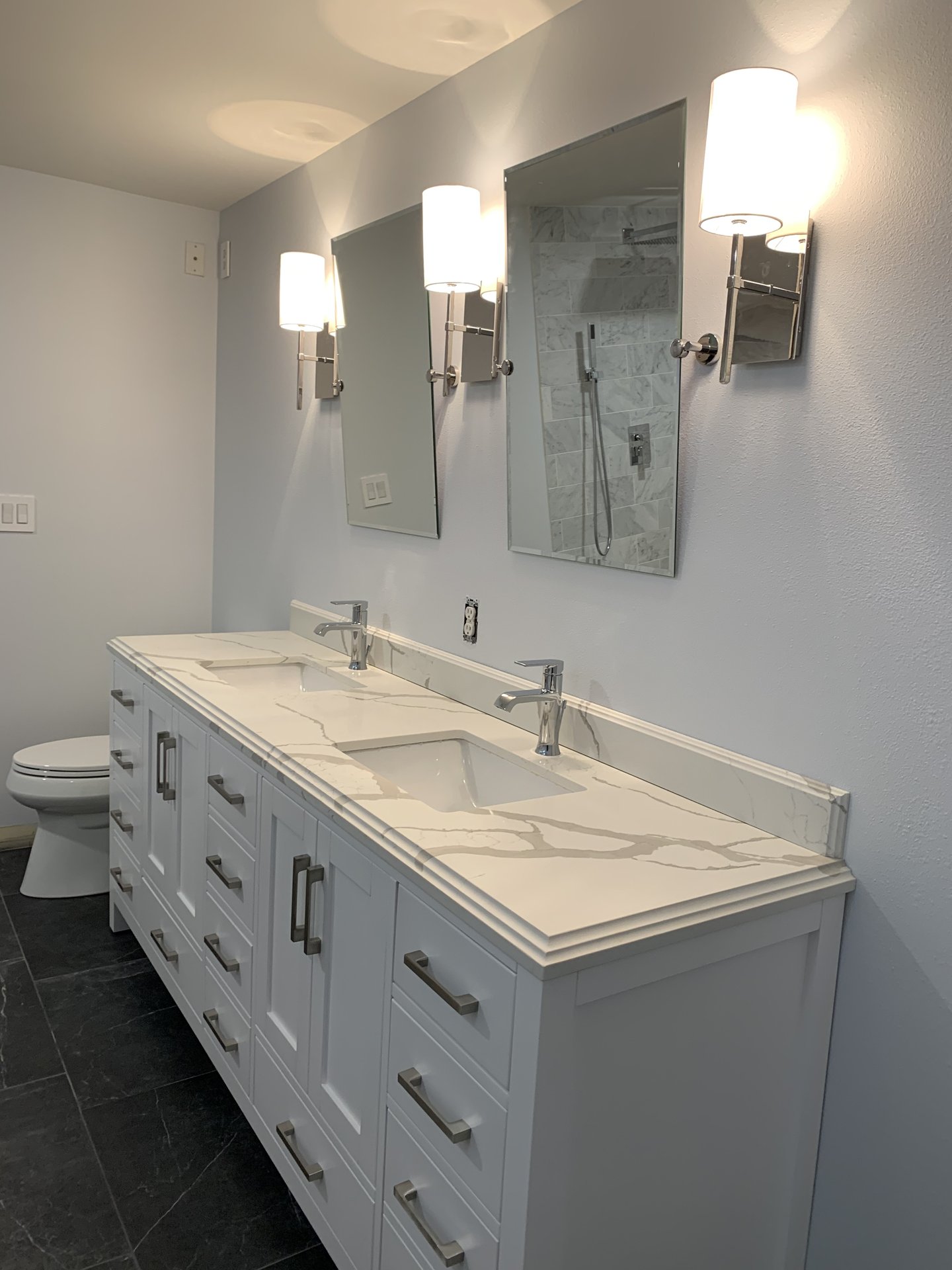 Master Bath Double Vanity Remodel - After 3