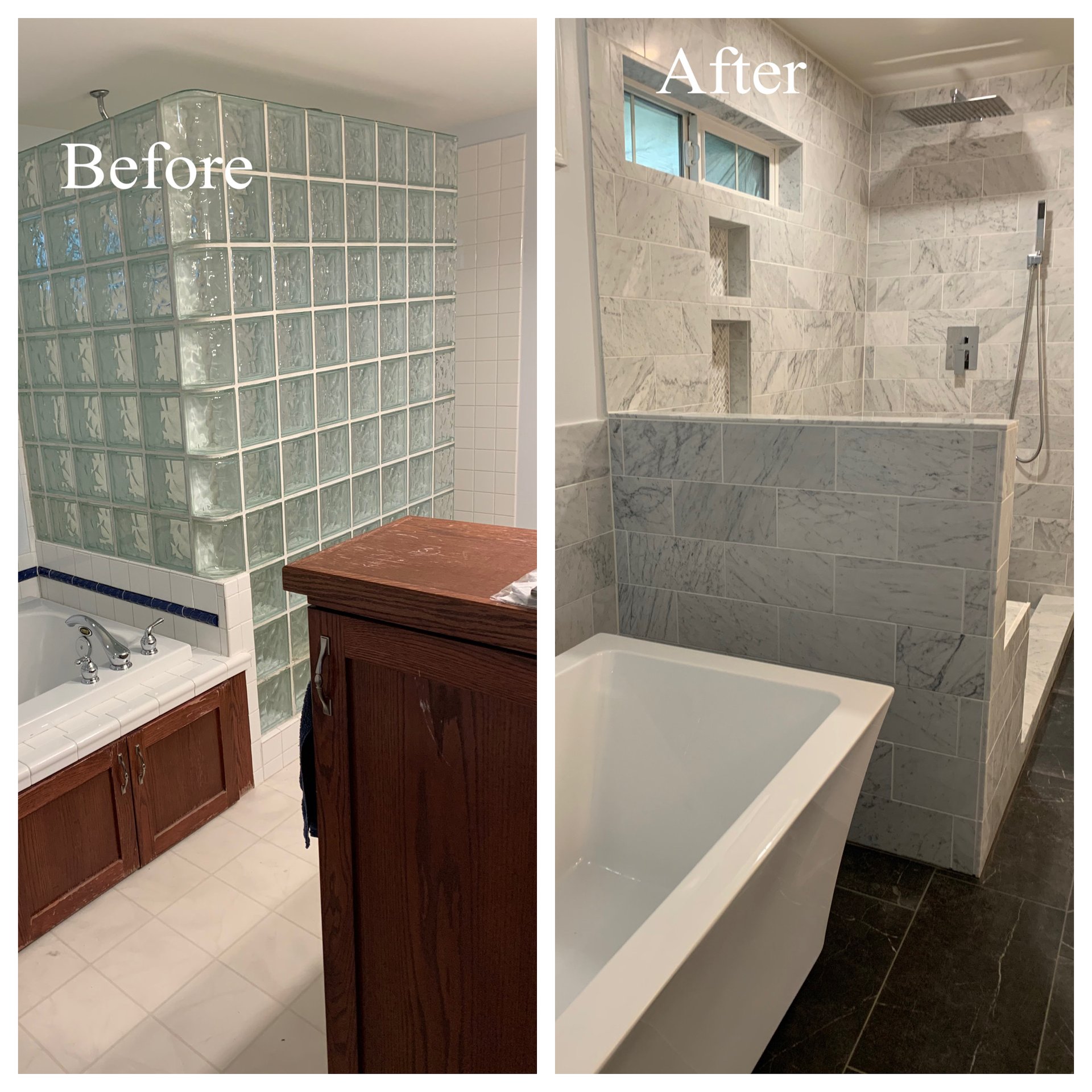Master Bath Double Vanity Remodel - After 7