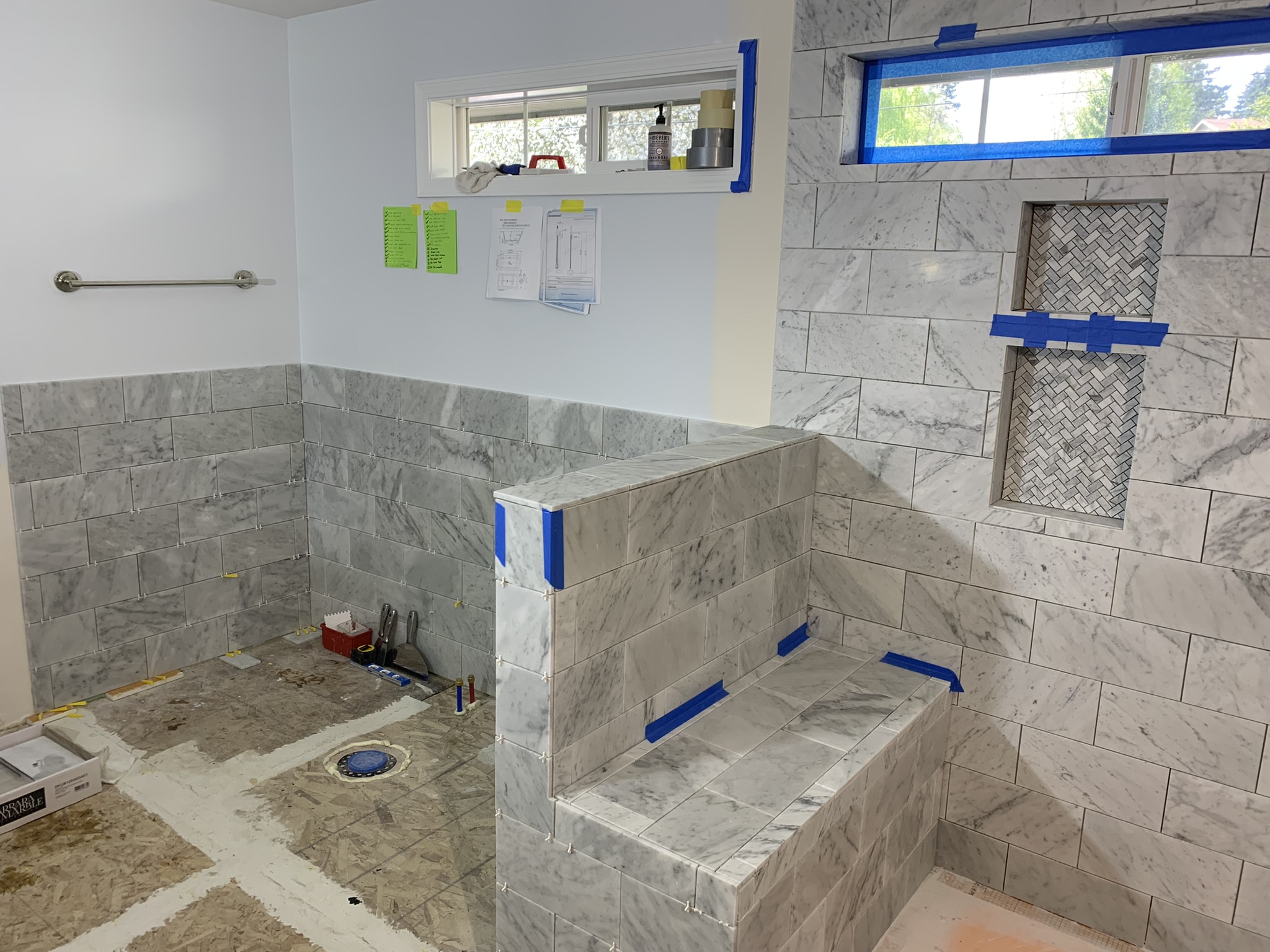 Master Bath Double Vanity Remodel - Before 6