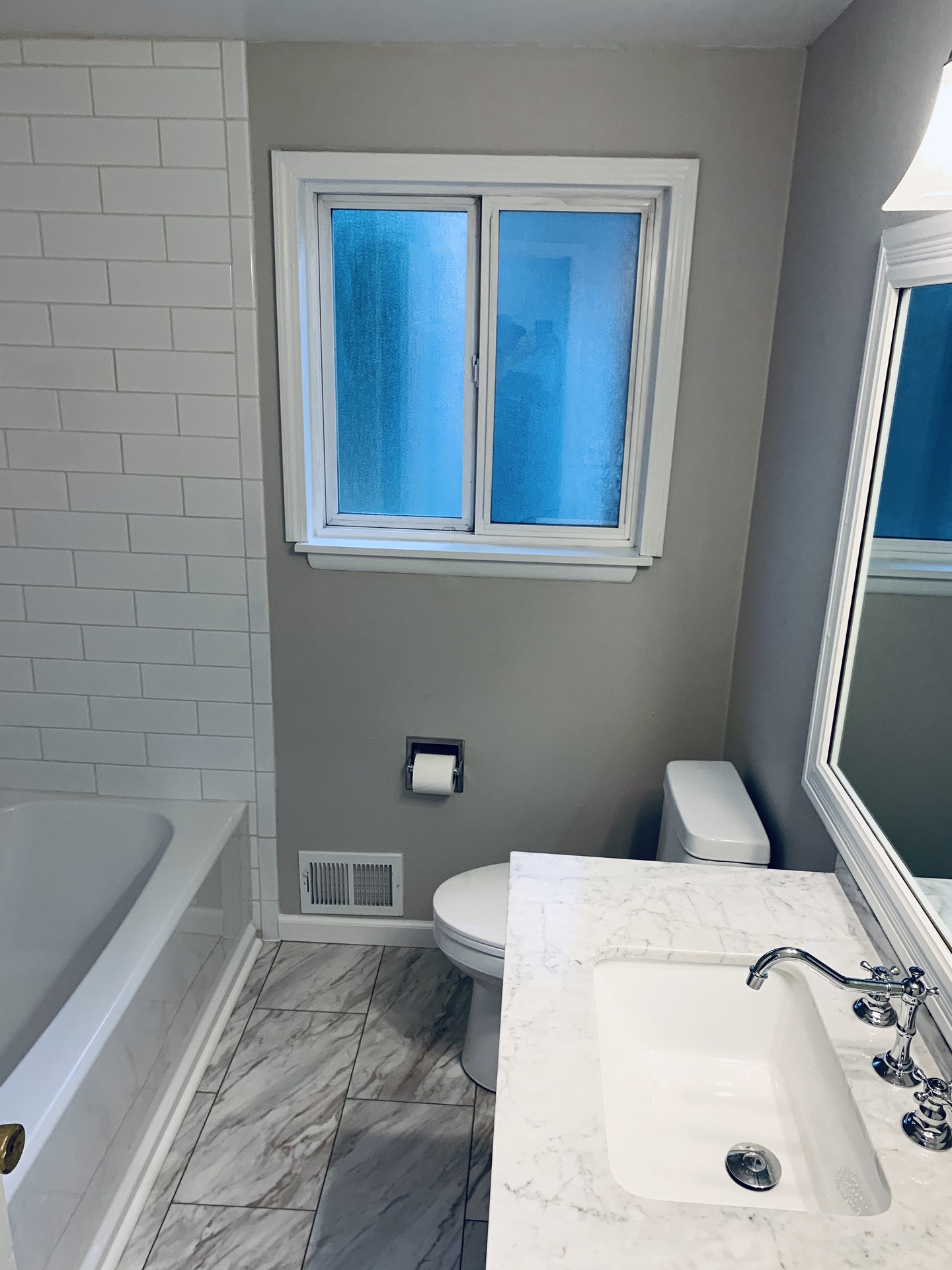 Classic Marble Bathroom - After 2