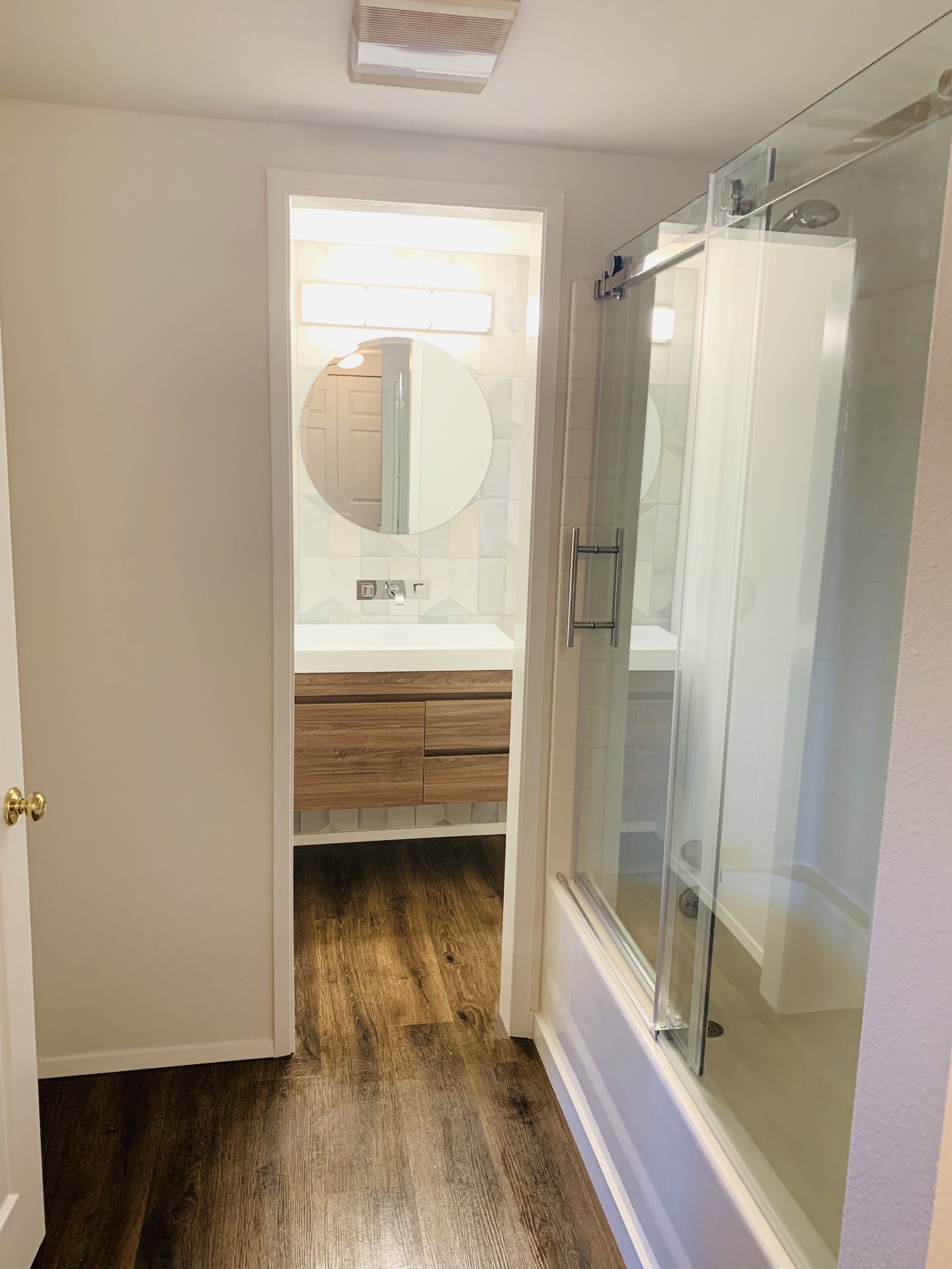 Modern Bath with Floating Vanity - Photo 2