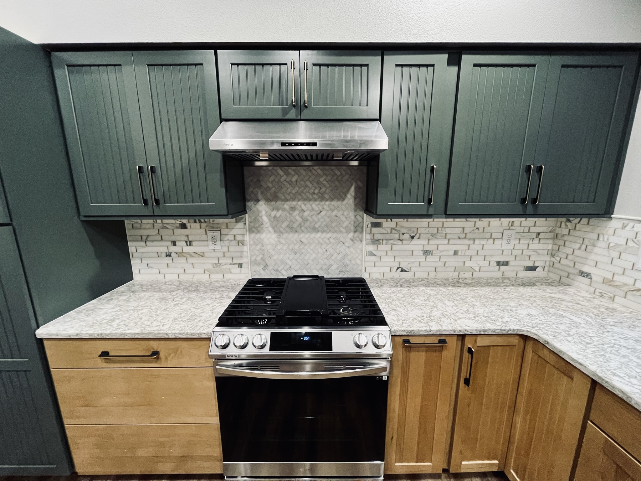 Green Cabinet Kitchen Remodel - Photo 6