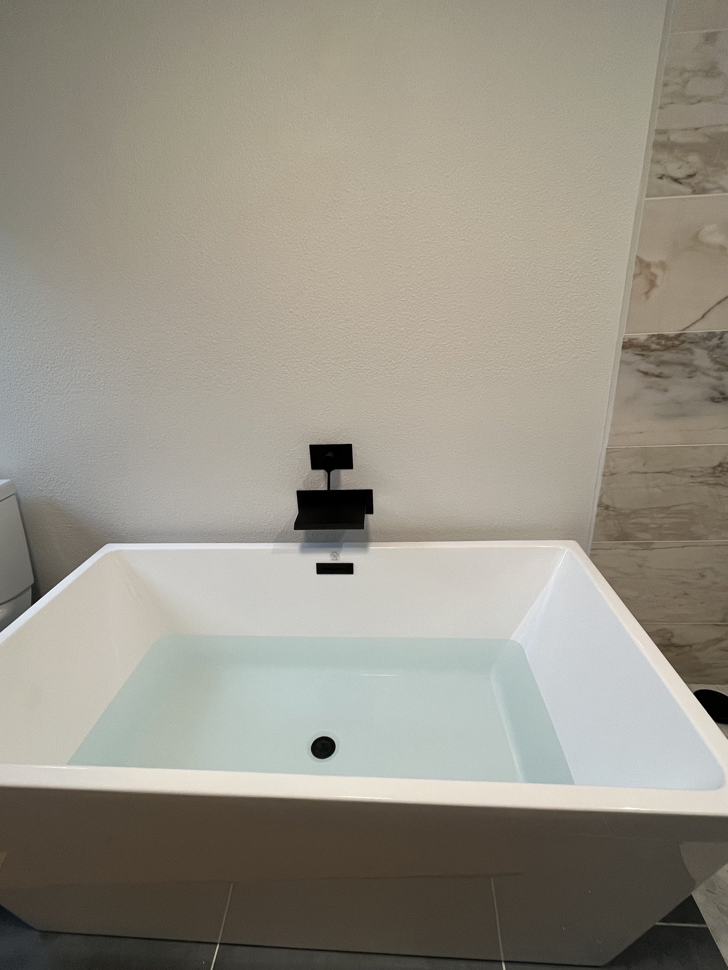 Spa Master Bath with Freestanding Tub - After 1