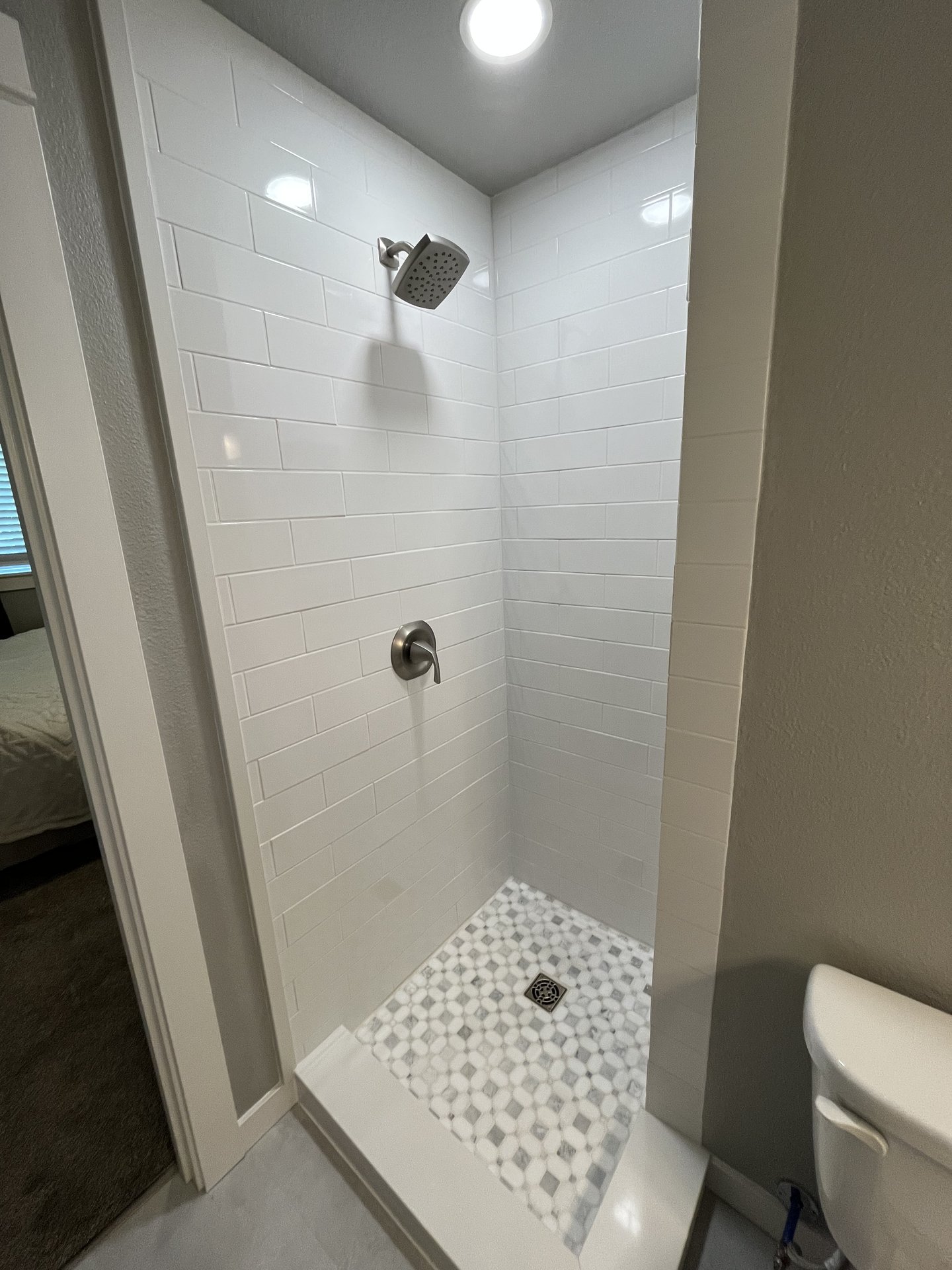Fiberglass to Tile Shower Conversion - Photo 2