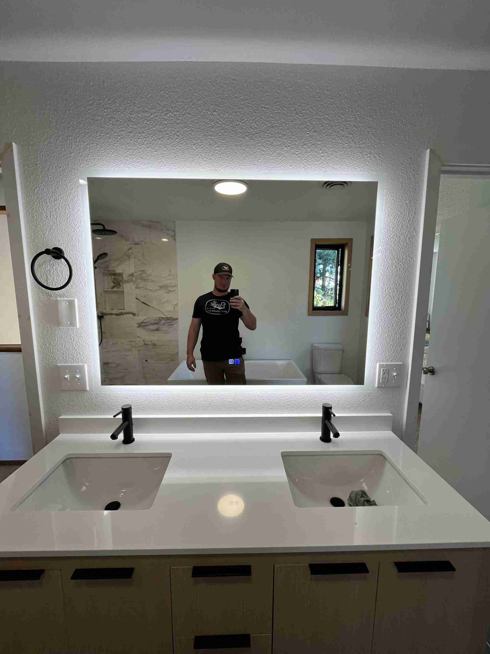 Elegant Bathroom Transformation - Puyallup, WA